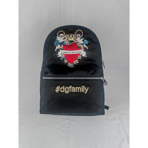 Dolce & Gabbana Family Patch Backpack NWT